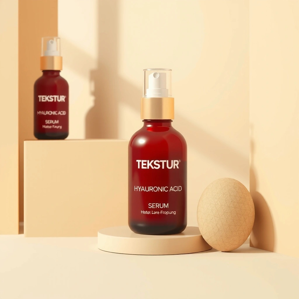 Tekstur hyaluronic acid serum